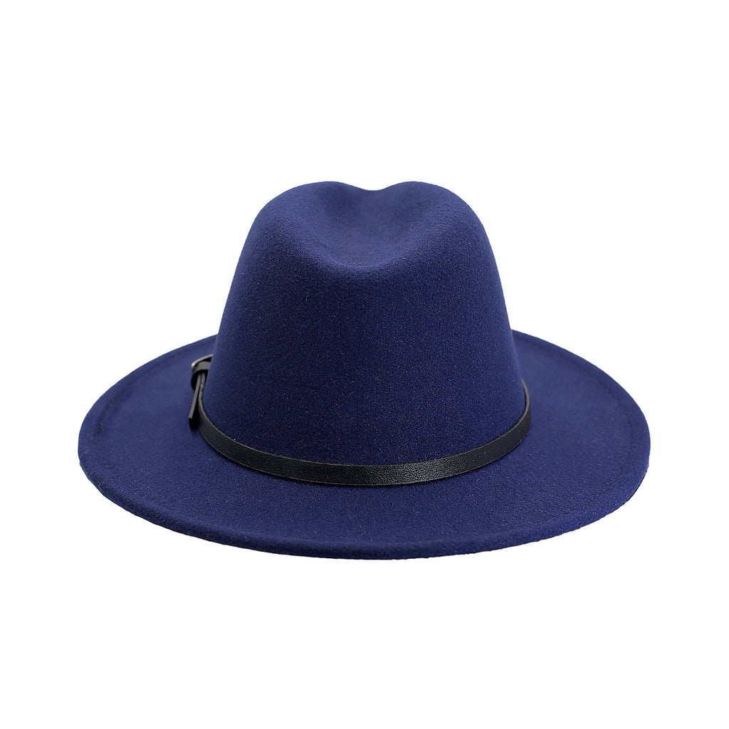 Dark Blue Fedora Hat Women